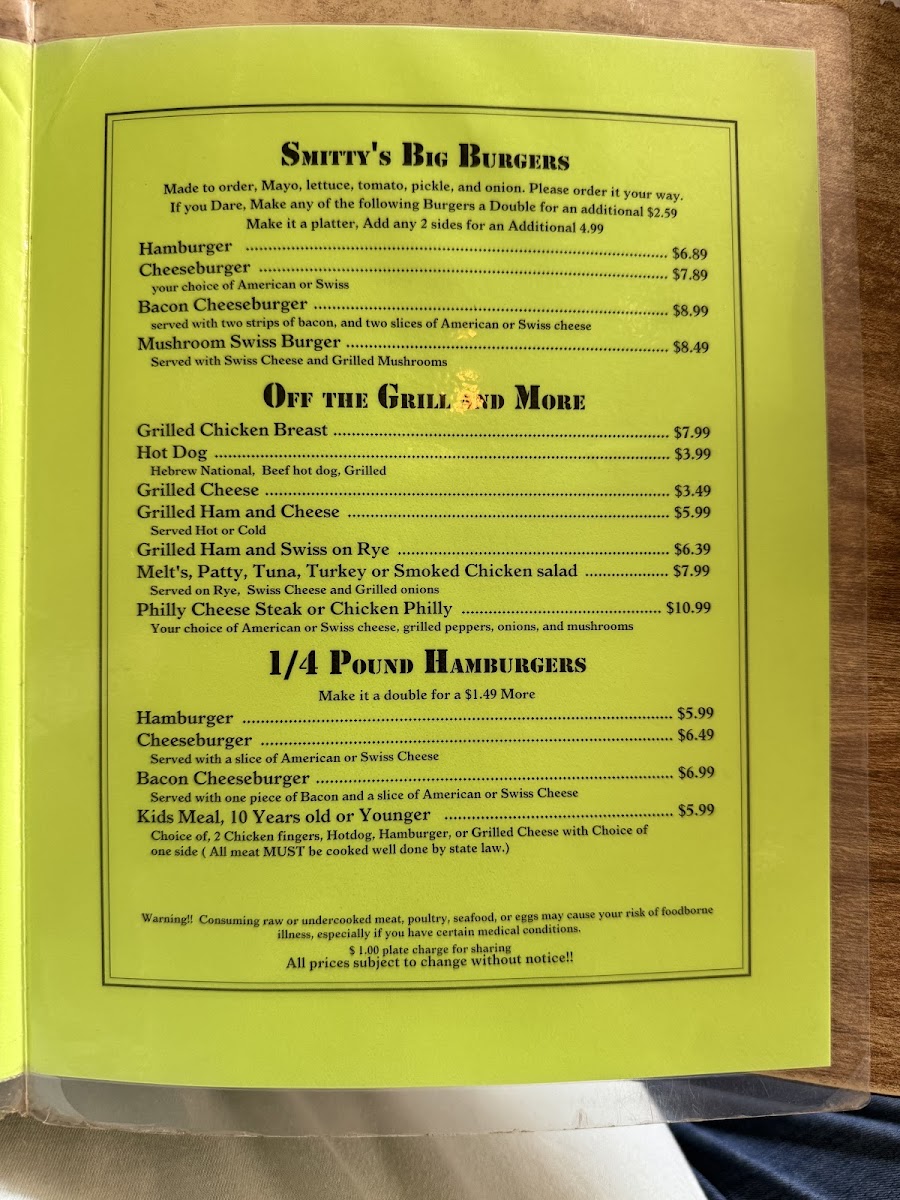 Smitty's Smokehouse & Grill Menu - Image 6